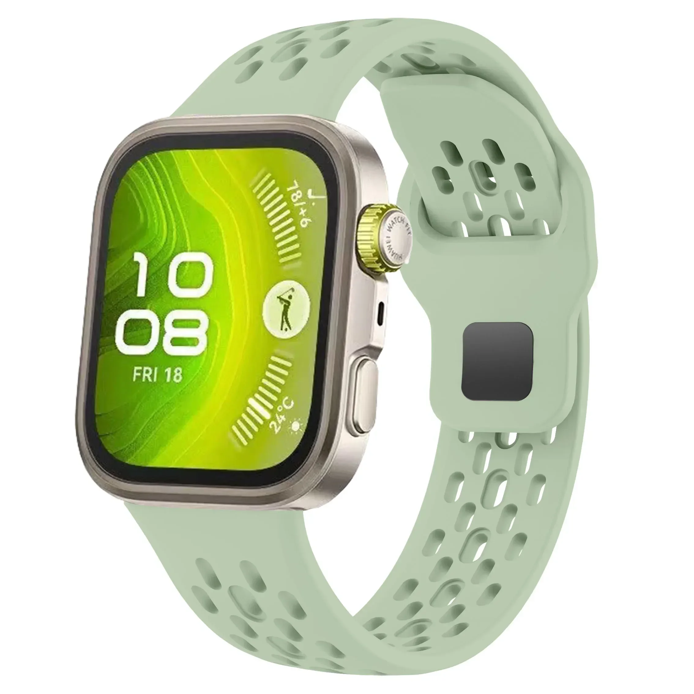 Silicone Band for Huawei Watch Fit 4 3 Sports Breathable Bracelet Wristband Replaceable for Huawei Watch Fit 4 Pro Strap Correa