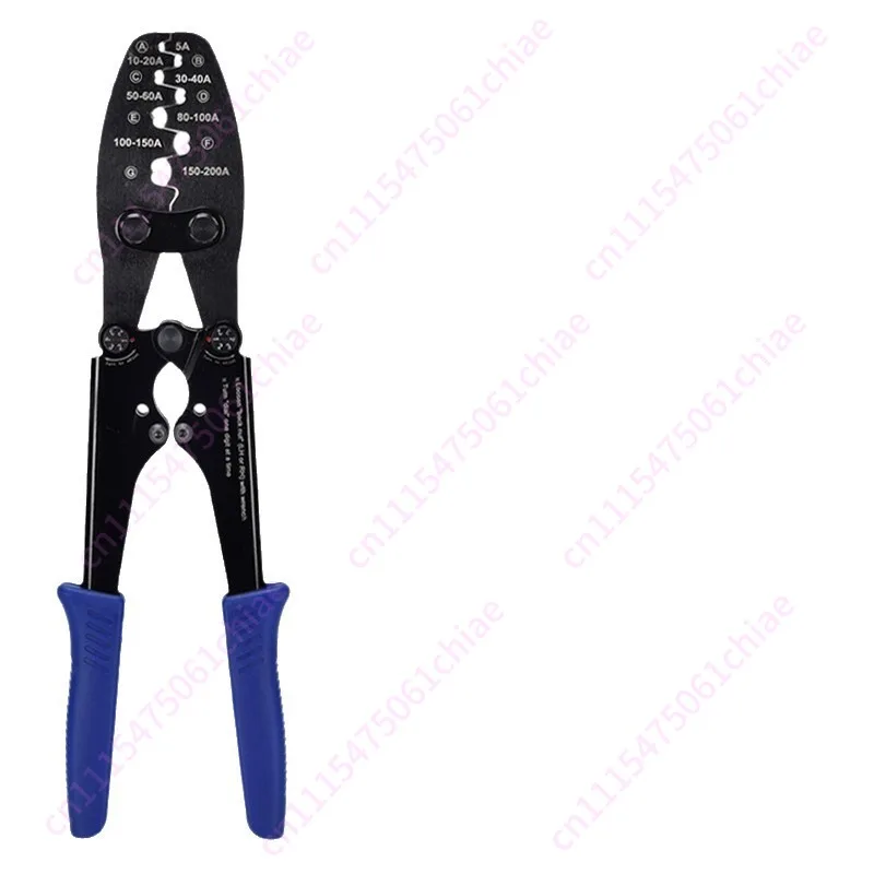 Open nose crimping pliers Terminal U-shaped copper nose crimping pliers Battery wire cold pressing pliers