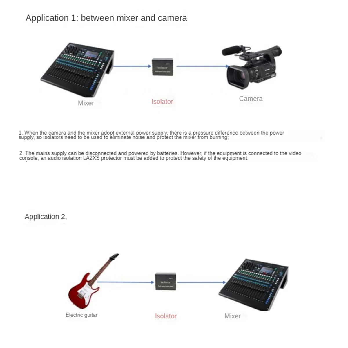 

XLR-2R XLR RCA Audio Noise Isolator to Eliminate Common Ground Current Sound Anti-Interference Transformer Isolator