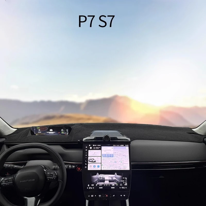 

For Honda P7/S7 2025 Premium Dashboard Anti-Glare Mat - Custom Fit Sunshade Protector (Polyester Non-Slip Interior Cover)