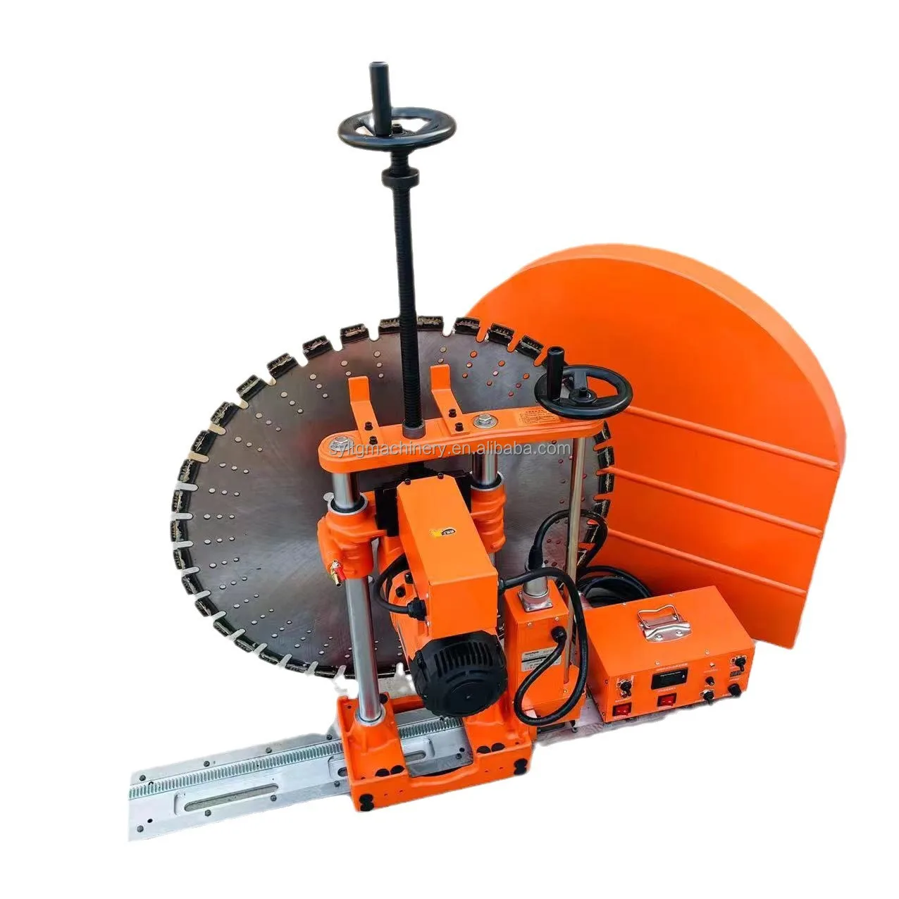 Construction Electric Concrete Wall Saw Cutting Machine Slotted Guideway Automatic Wall Cutting Machine Concrete Wall Cutter