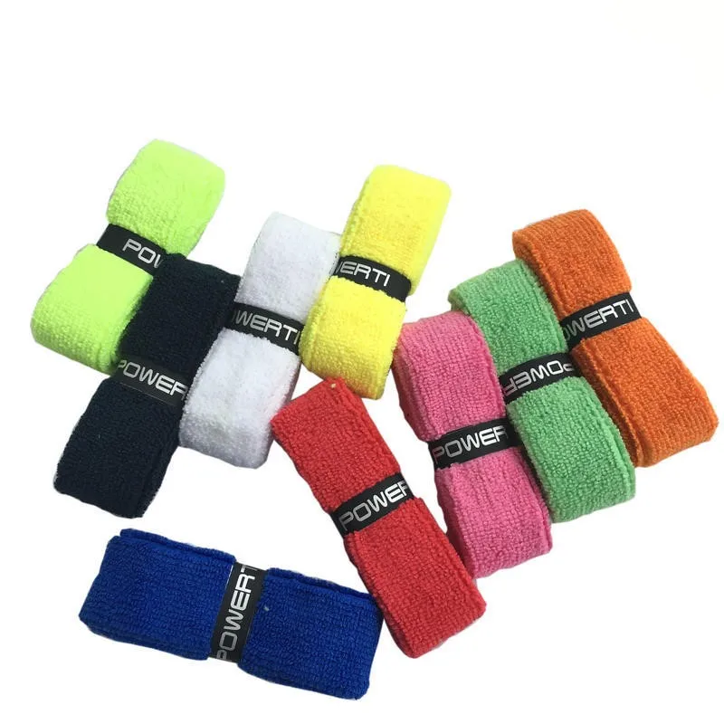 Badminton Racket Towel Grips Wraps, Thickened Anti-Slip Sweatband Tape for Fishing Rod,  Slingshot Sweat Band, Sport Tape