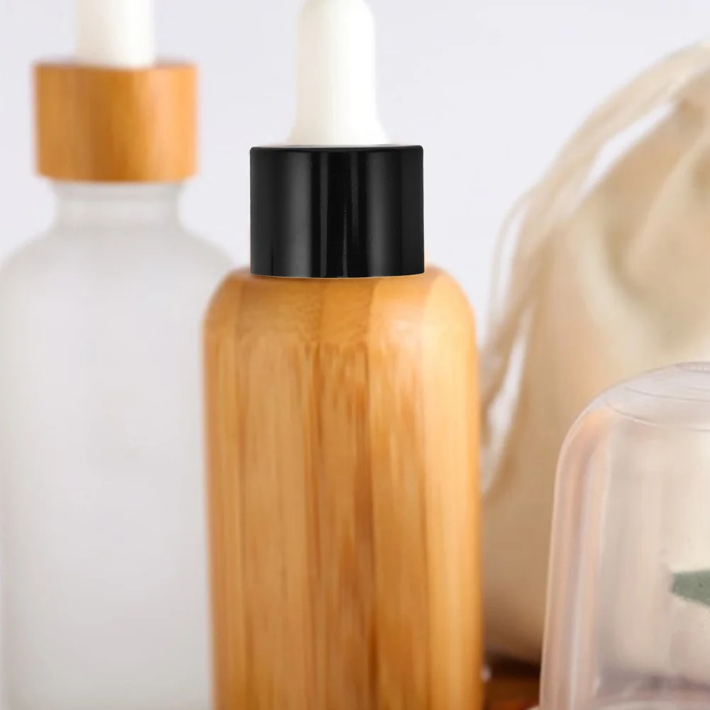 

20 Pcs Diffuser Bottle Black Lids Reed Stoppers Jar Tops Empty Caps Fragrance Glass