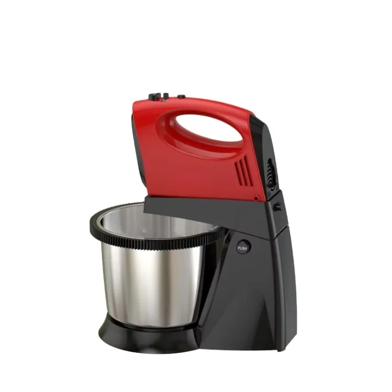 Electric vertical mixer, stainless steel 5-speed vortex **, mixing bowl, dough hook push button, kitchen use