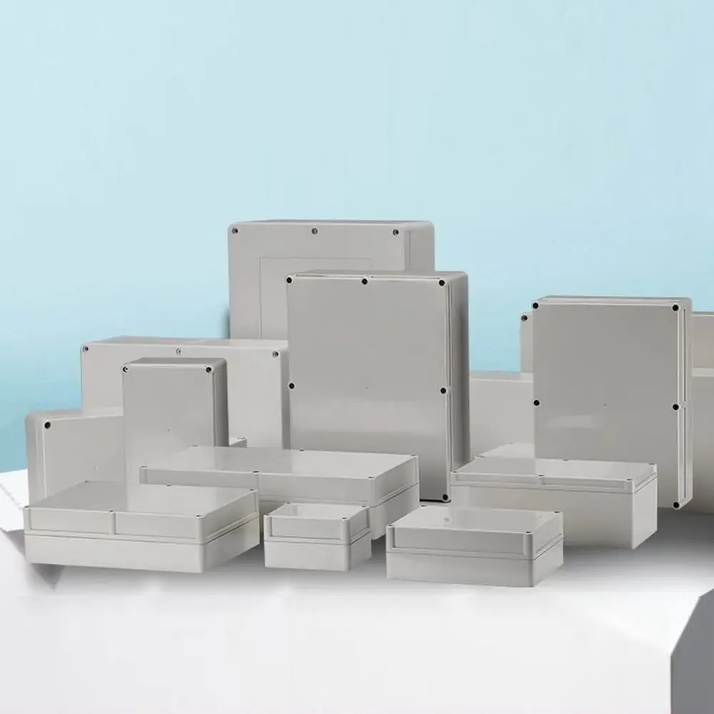 High Quality Ip65 Outdoor Project Box Plastic ABS 10 Styles Electrical Junction Box Waterproof DIY Sealed Enclosure Wire Box