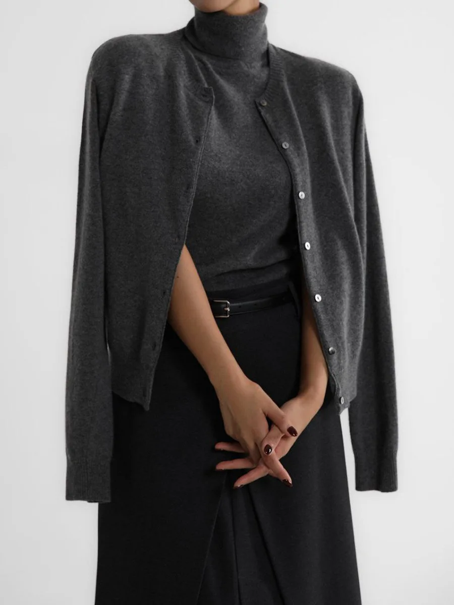 Dark Gray Cardigan