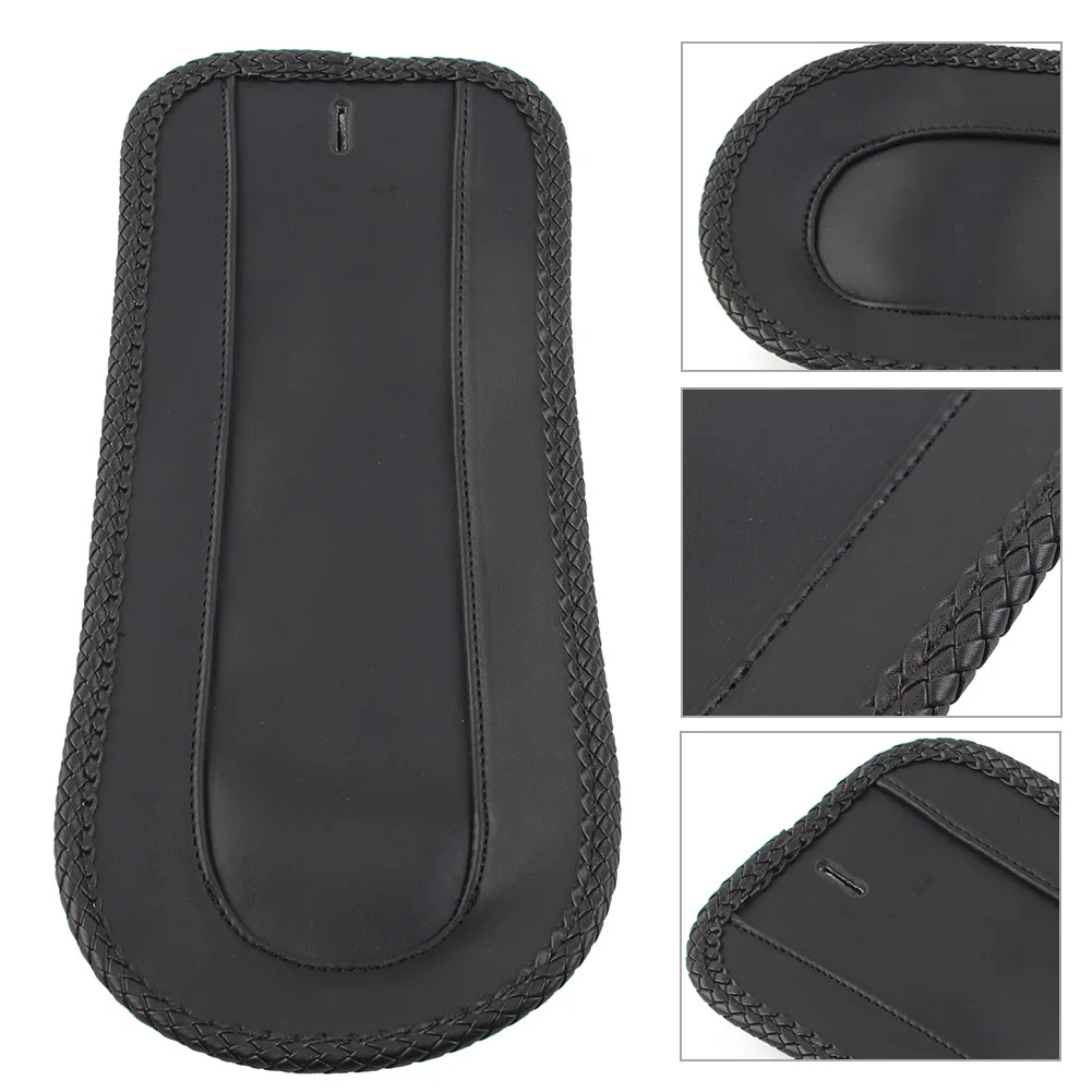 ​Motorcycle Black PU Leather Rear Fender Bib Solo Seat For Kawasaki Vulcan 1500D 1996-2008 For VN1500G Vulcan Nomad 1999-2004