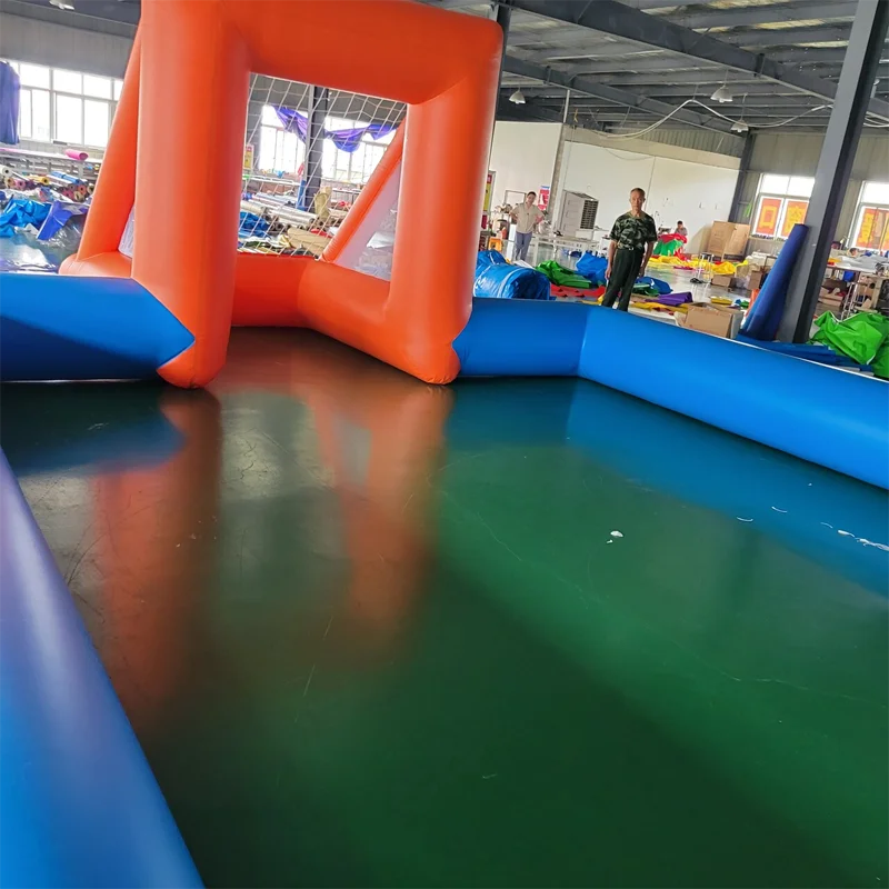 Play with passion and enjoy the carnival of football! Inflatable football field games, make your game more more amazing