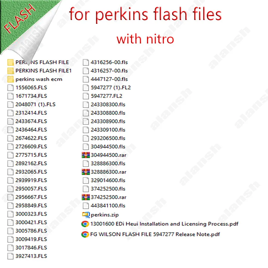 

For Perkins Flash File ECM Programer ECU with Nitro OBD for A Gift
