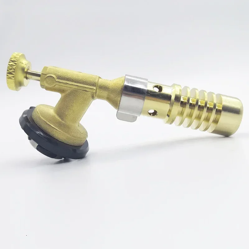 High Temperature Brass Gas Turbo Torch Aluminum Brazing Propane Weld Plumbing