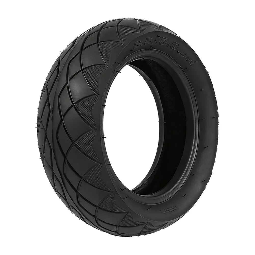 Tubeless 8.5x3.0 Vacuum Tire for KUGOO For G2 for Pro Electric Scooter Black with Low Maintenance No Inner Tube Required