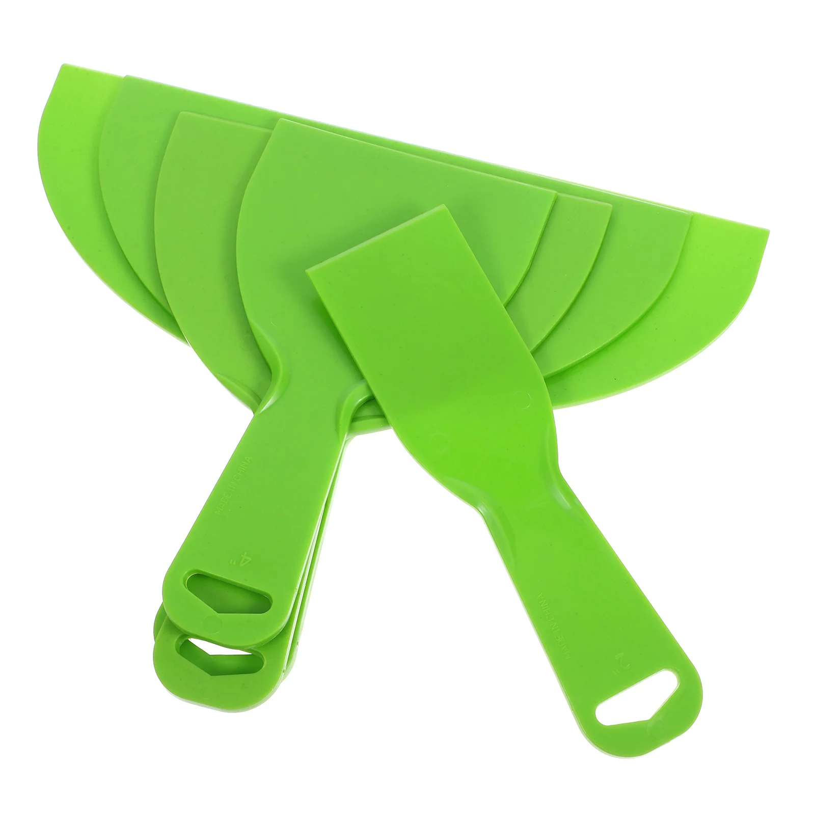 5 قطعة مجموعة أدوات المعجون الطلاء البلاستيكي لإصلاح الجص الجدار Diy بها بنفسك تحسين المنزل الجص مكشطة ملصق مكشطة أداة كاشطات ل