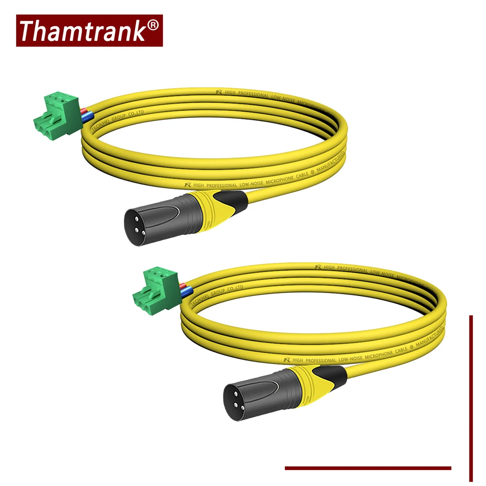 

Кабель XLR на 3-контактный Phoenix, XLR M/F на PHX3M NBKF/2EDG-5.08мм, 3-контактный адаптер с винтовыми клеммами для печатных плат, для колонок и микрофонов