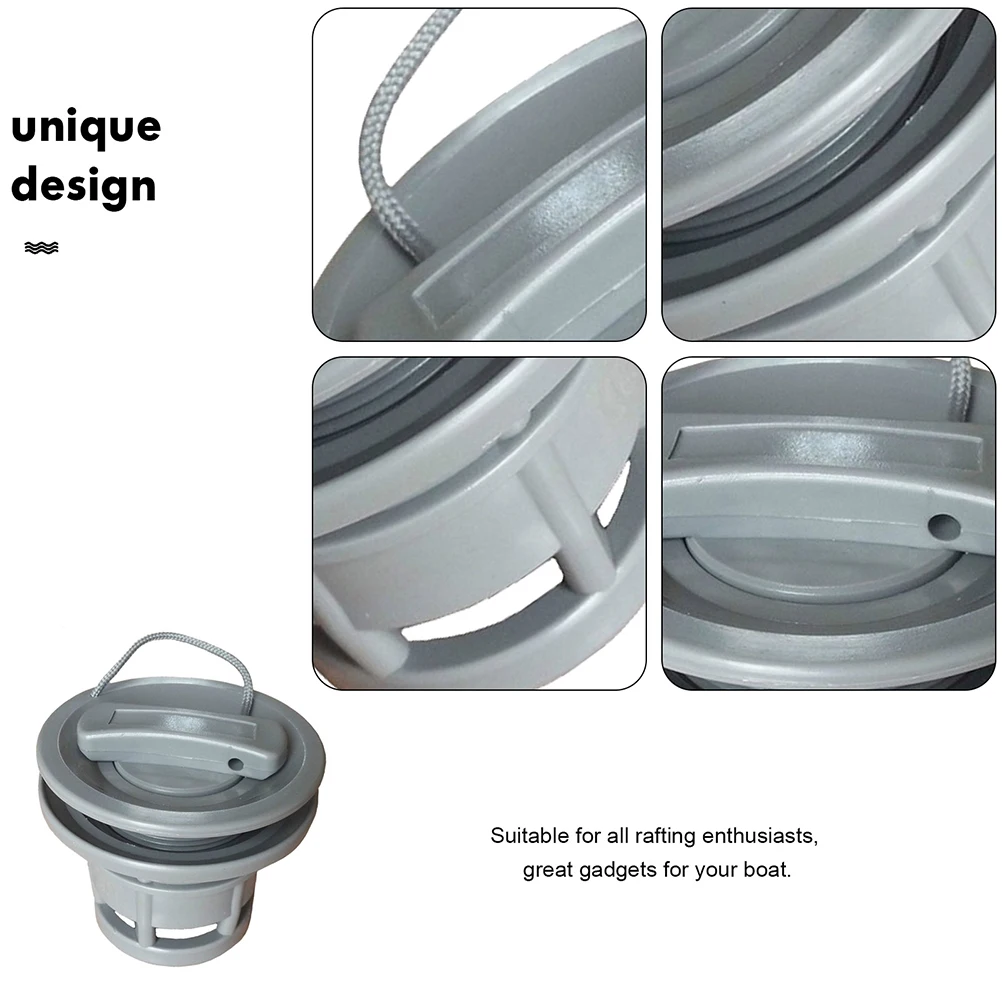 

Inflatable Boat Valve Attachment For Kayak Durable Plastic Air Multi-Hole Adapter Drain Plug Structural Valve Boat