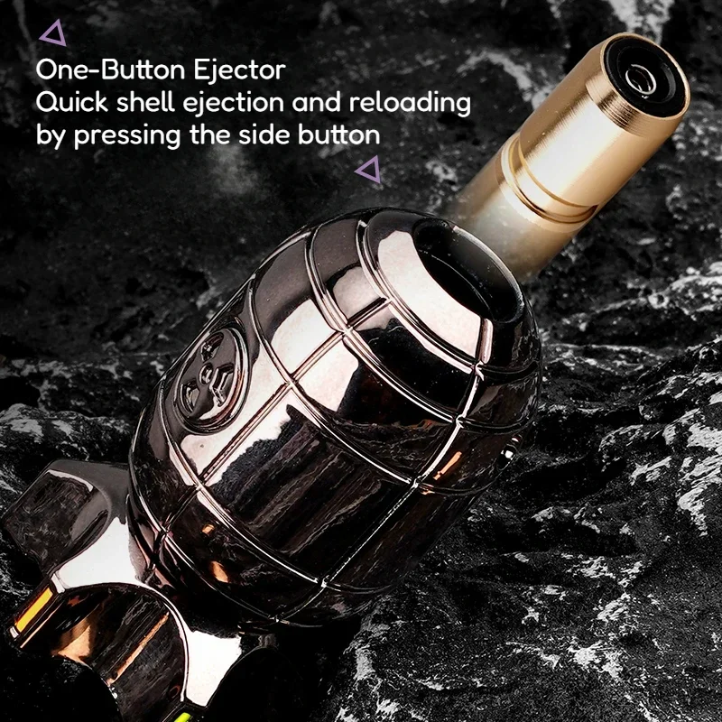 

Kids Funny Fidget Toy One-Button Eject Shell Spinner Adults Stress Relief Gadget Hand Spinner Unique Gifts for Boys Shooting Fun