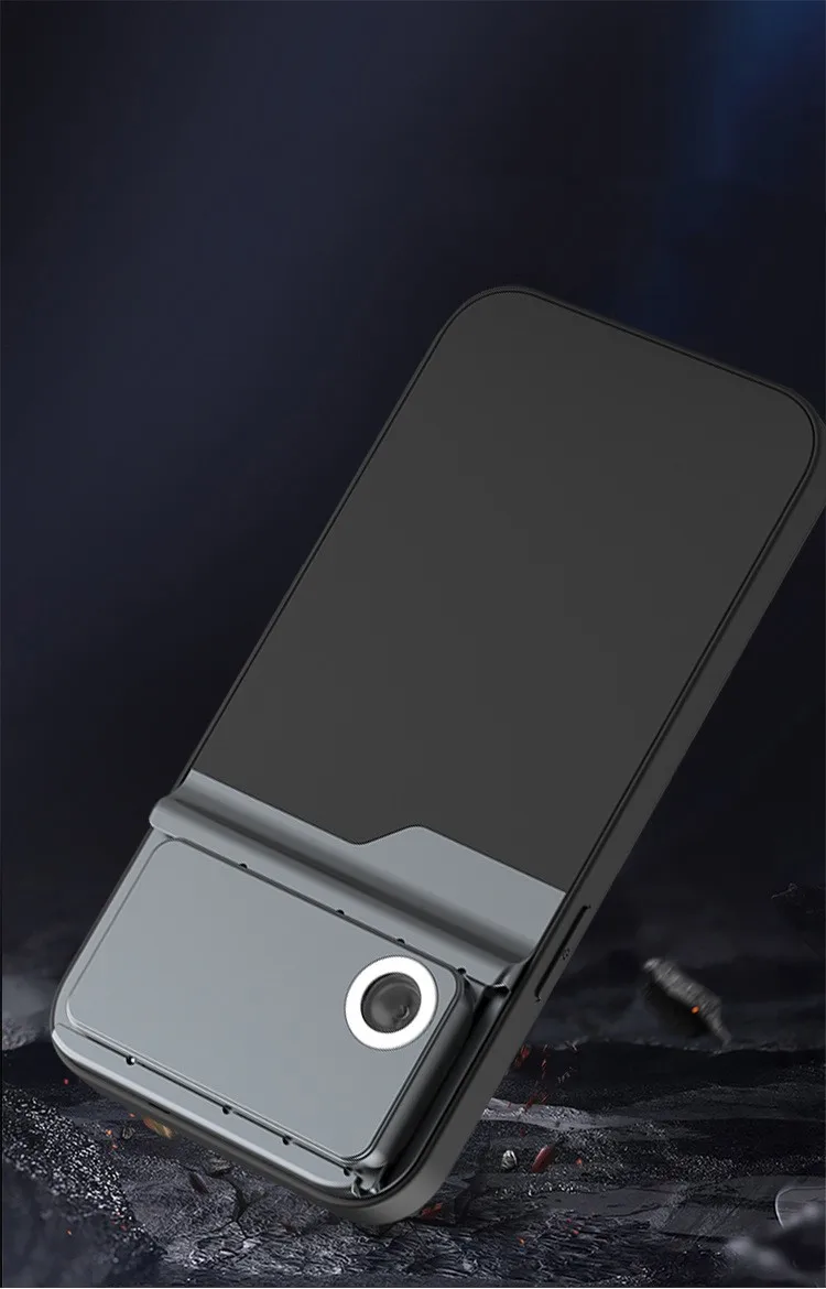 Imagem -02 - Smartphone Case com Led Transmite Luzes Lente Microscópio Acessórios do Telefone Móvel Iphone 14 Pro Max 400x