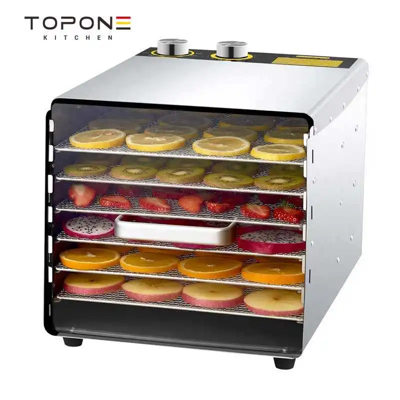 220V 6 Layers Fruit Dryer Food Fruit Dryer Bean Dissolving Pet Food сушилка для фруктов Stainless Steel Food Dehydration