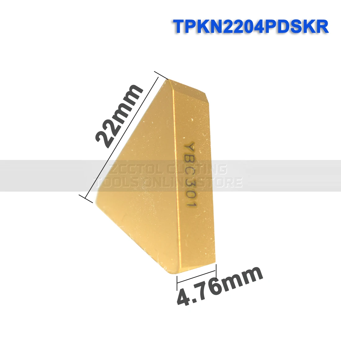 مثلث كربيد إدراج TPKN2204PDSKR TPKN2204PDSKL TPKN2204 TPKN YBC301 YBC302 YBM351 نصائح الطحن