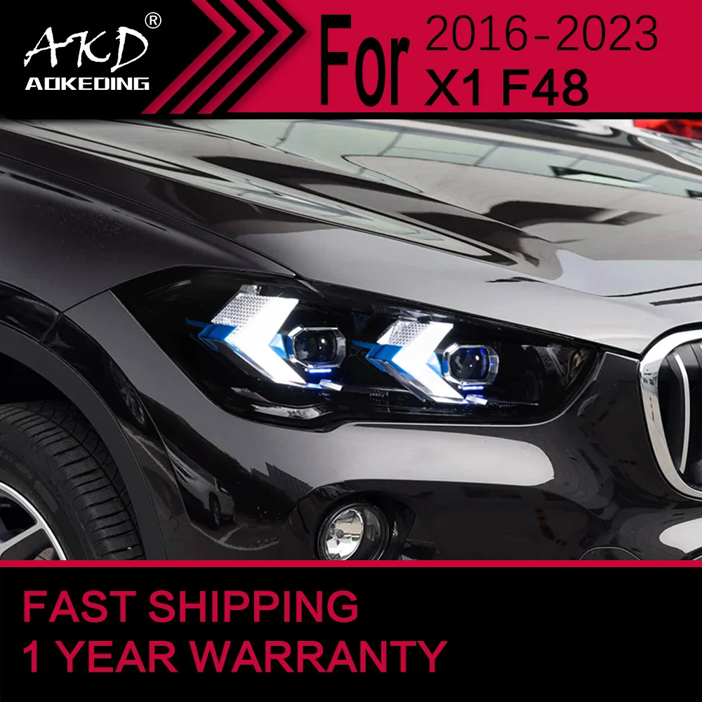 

Автомобильные фары AKD для BMW X1 F48 светодиодные фары 2016-2023 X1 фары Drl проектор объектив автомобильные аксессуары