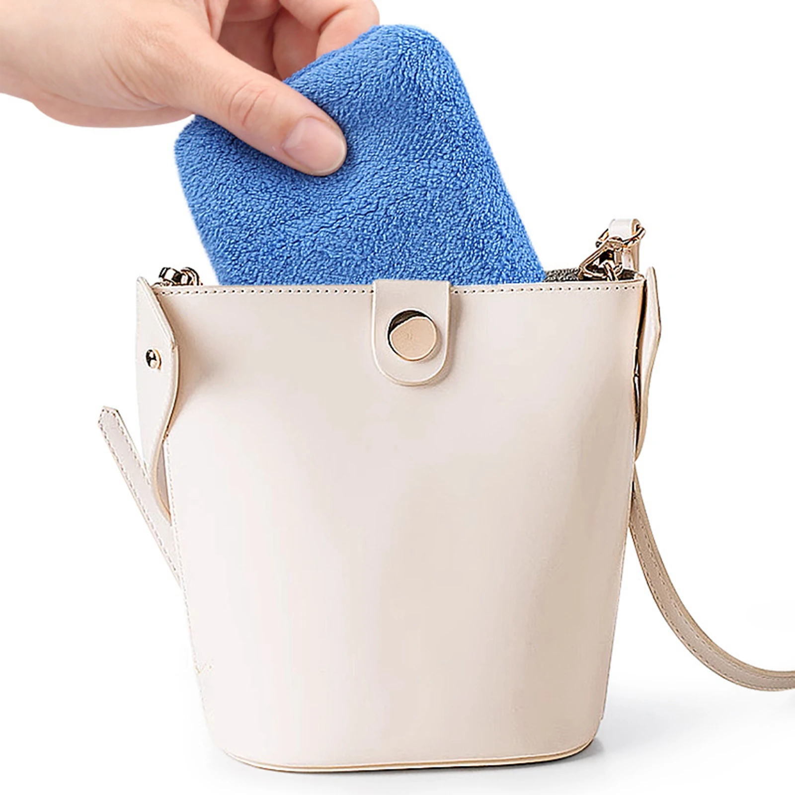 1pair Sand Remover Gloves, Beach Sand Cleaning Glove For Body, Soft And Durable