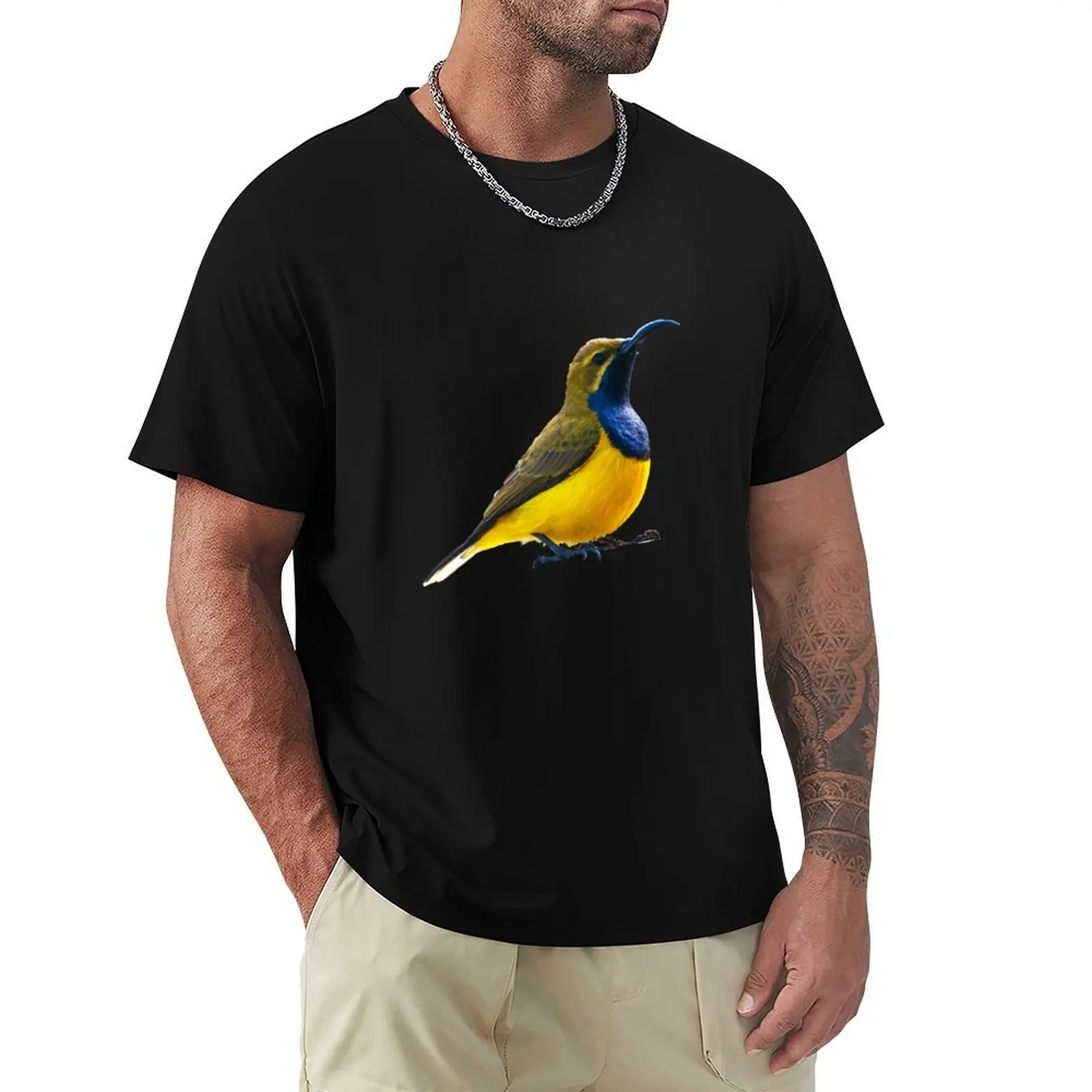 Australian birds - olive-backed sunbird T-Shirt funnys plus size clothes plain oversized t shirt mens designer clothes