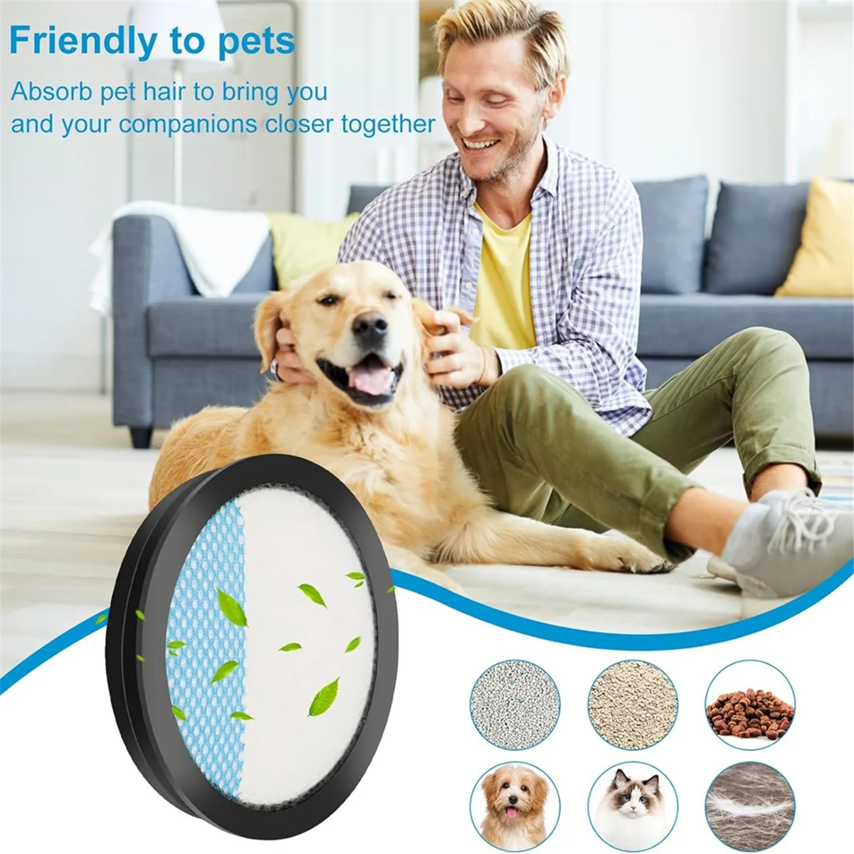 ГОРЯЧИЙ 18 В ОДНО + беспроводной вакуумный фильтр Pet Stick для пылесоса Ryobi, PCL720, PBLSV716, PBLSV717, сравните с деталью A32SV720N