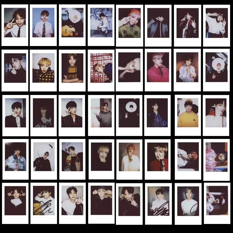 Korean Boy Groups K-POP  New Album Lomo Card PhotoCards Wall Banner