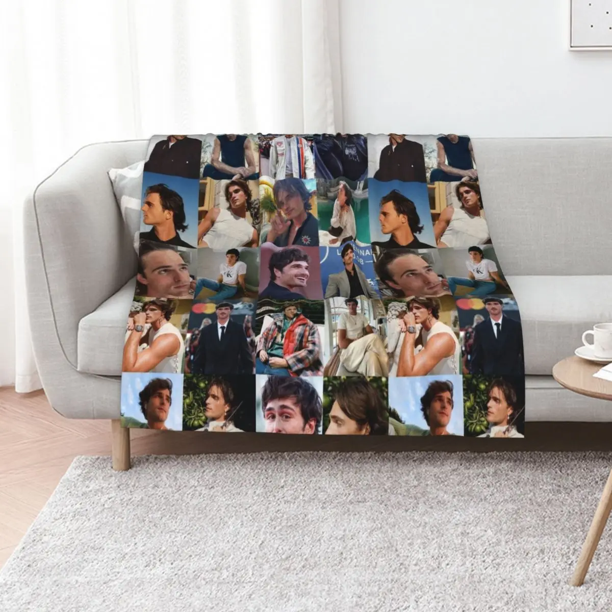 Jacob Elordi Throw Blanket Bed covers Decorative Throw Blankets For Sofas blankets ands Summer Bed Blankets
