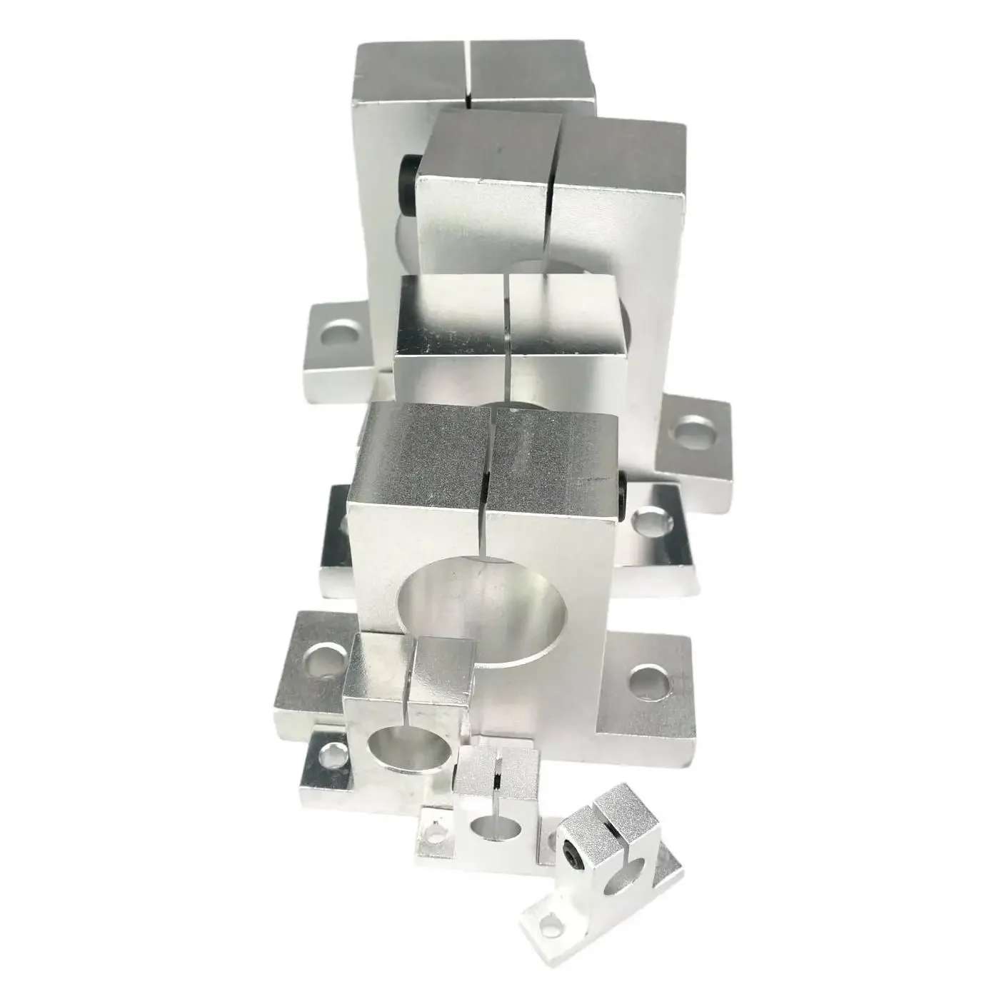 Hole Diameter 3/4/5/6/8/10/12/13/16/20/25/30/35/40/50/60mm Linear Slide Bearing Rail Support Shaft Motion Step CNC SK3-SK60