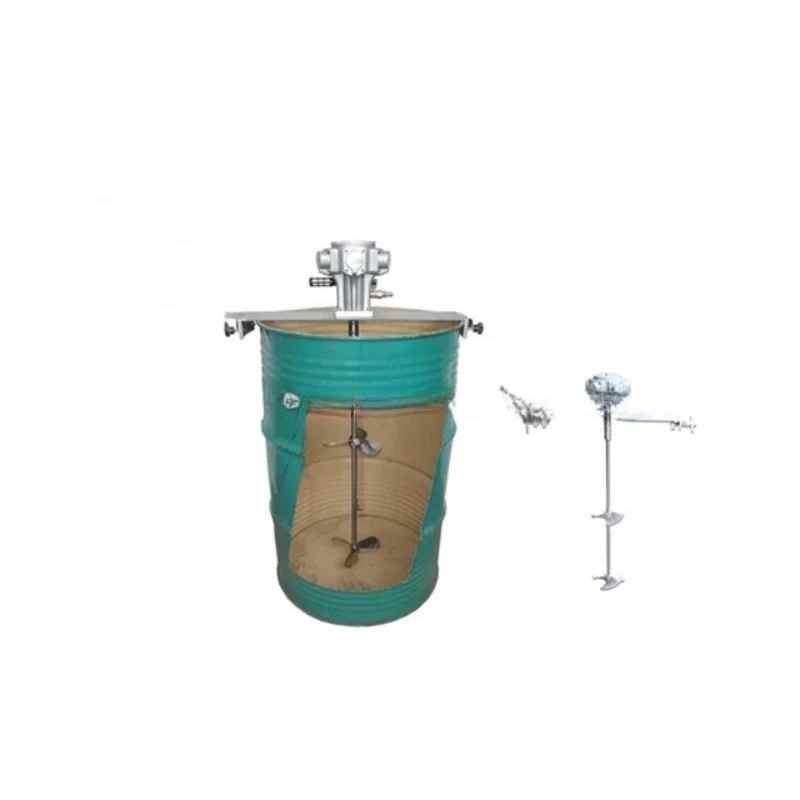 pneumatic Agitator drum mixer