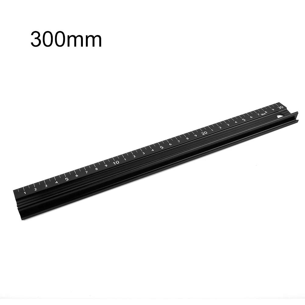 210x35x12.5mm/310x35x12.5mm Accessory Ruler Straight Ruler Aluminum Alloy Hand Tools Multi-function Non-slip Parts