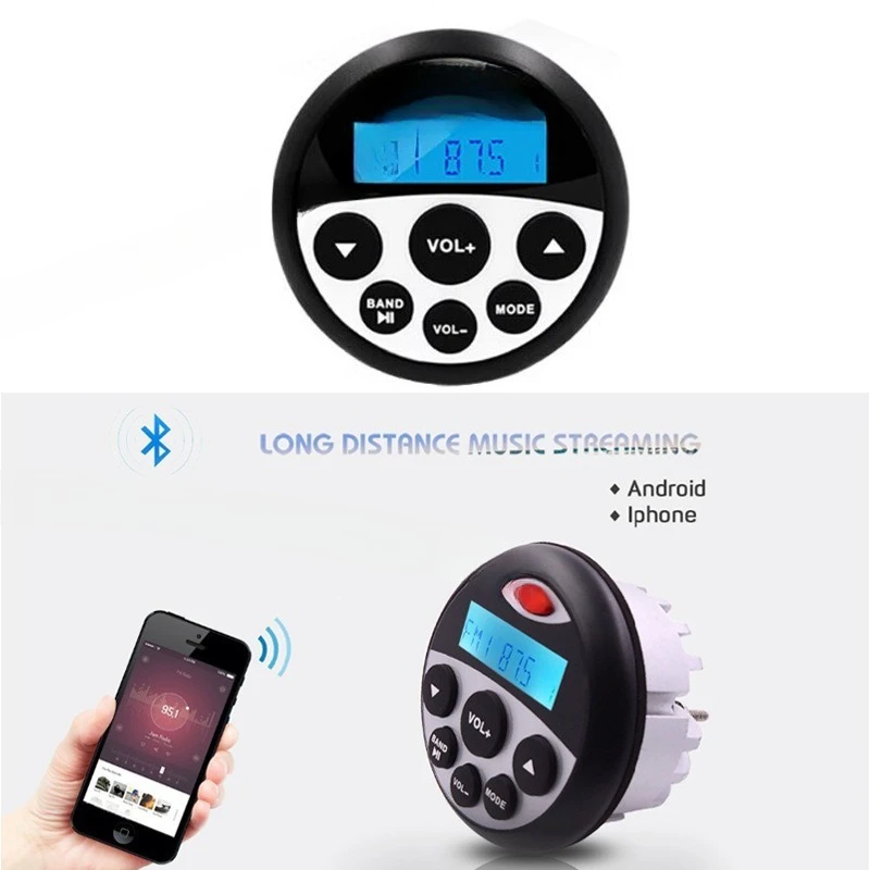 Reproductor Bluetooth para yates, radio marina.