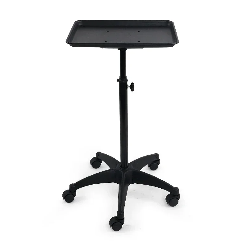 Vertical Salon Hair Salon Tool Tray Beauty Salon Aluminum Tray Nail Art Mobile Storage Shelf