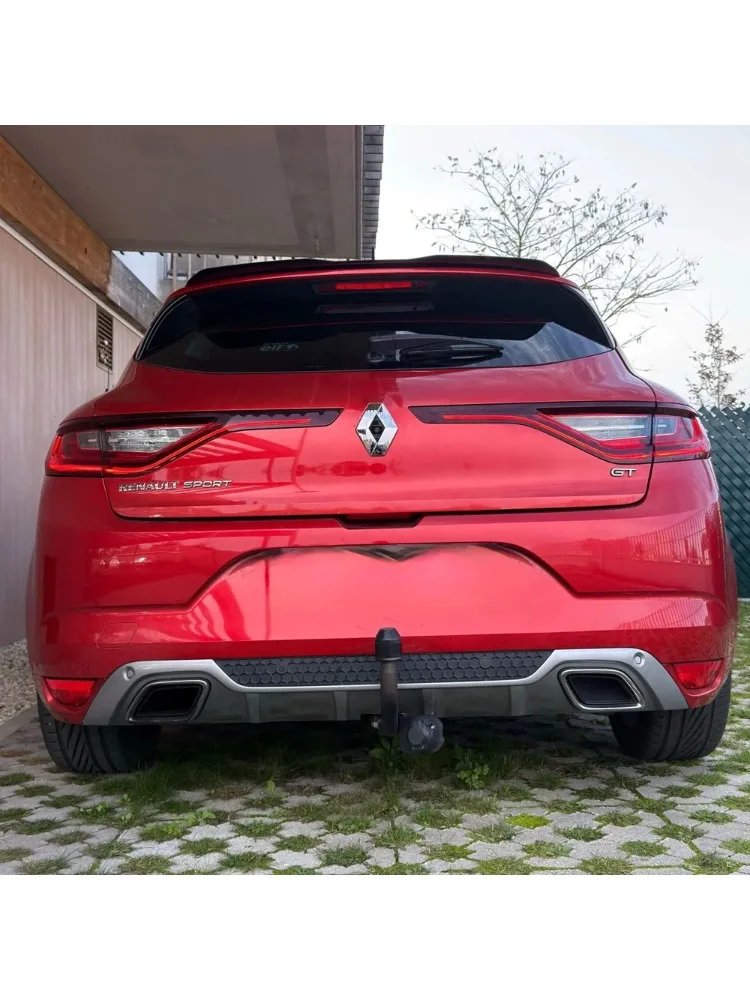 Becquet de lèvre de toit arrière en plastique ABS, kits de décoration d'aile arrière de voiture, pour Renault Megane 4 IV GT Sport Tourer Hatchback 2016 – 2022