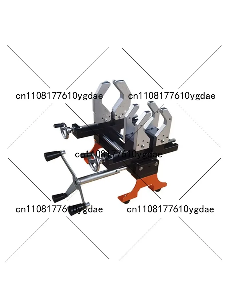 Portable 63-125mm PPR Pipe Fusion Clamp | Plastic Pipe Welding Machine with 2 Sockets