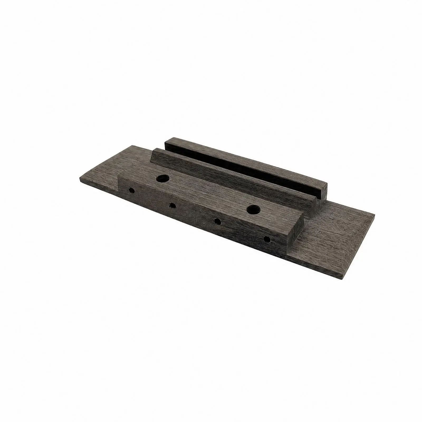 Ukulele Component Ukulele Bridge with Slotted String Channel Easy to Install for Luthiers