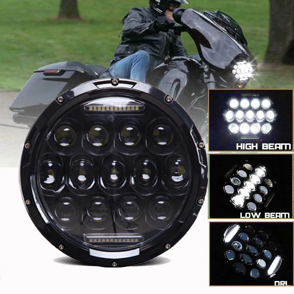 7 Inch LED Headlight 140W Multi-function 7