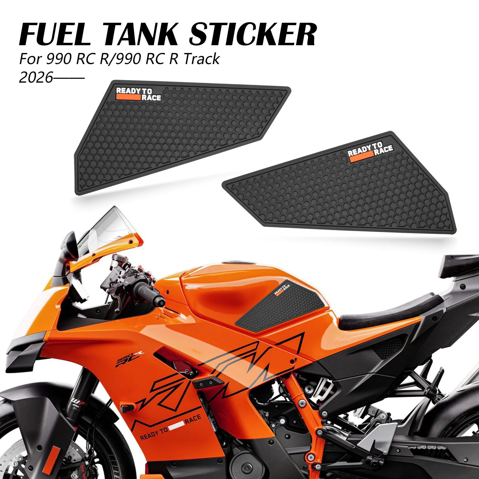 ktm-990rc-r-2026-990-rc-r-990-rcr-トラック-2026-モーターラッド-燃料タンクパッドステッカーセット-ガソリンオイル保護デカール-防水