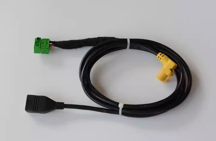 1pcs for Audi Q5 A6L A4L Q7 A5 S5 Install Additionally MMI 3G AMI Wiring Harness Multimedia USB Music Car Accessories 4