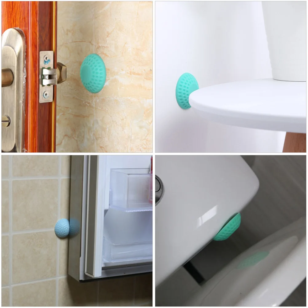 

5 Pcs Door Handle Cover Doorknob Cushion Wall Protectors Cushions Soft Silica Gel Pad for Bumpers