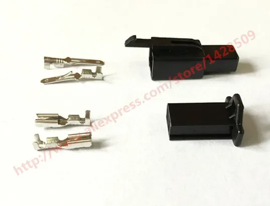 1 Set 2 Pin  Female Male PA66 Wire Harness Sumitomo Minibus Motorcycle Electrombile Household Connector Power Plug 6030-2981