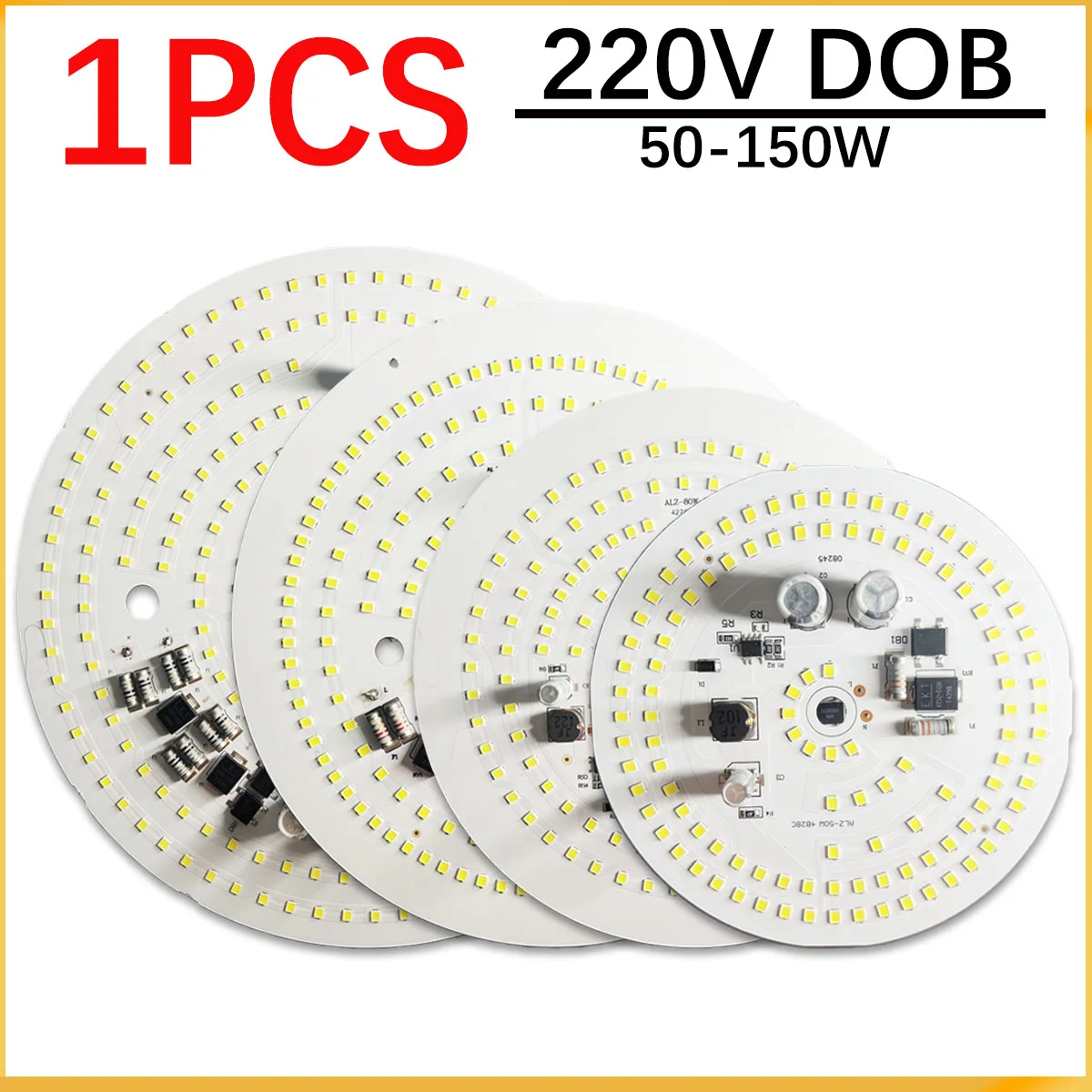 Ultra bright No Driver Light Linear Panel LED chip 50W 80W 100W 150W light board for Full Power DIY High Bay Lamps