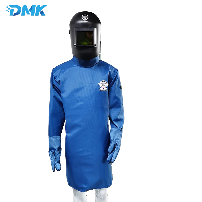 Latest DMK Blue Laser Protective Jacket Gloves For Laser Safety Protection