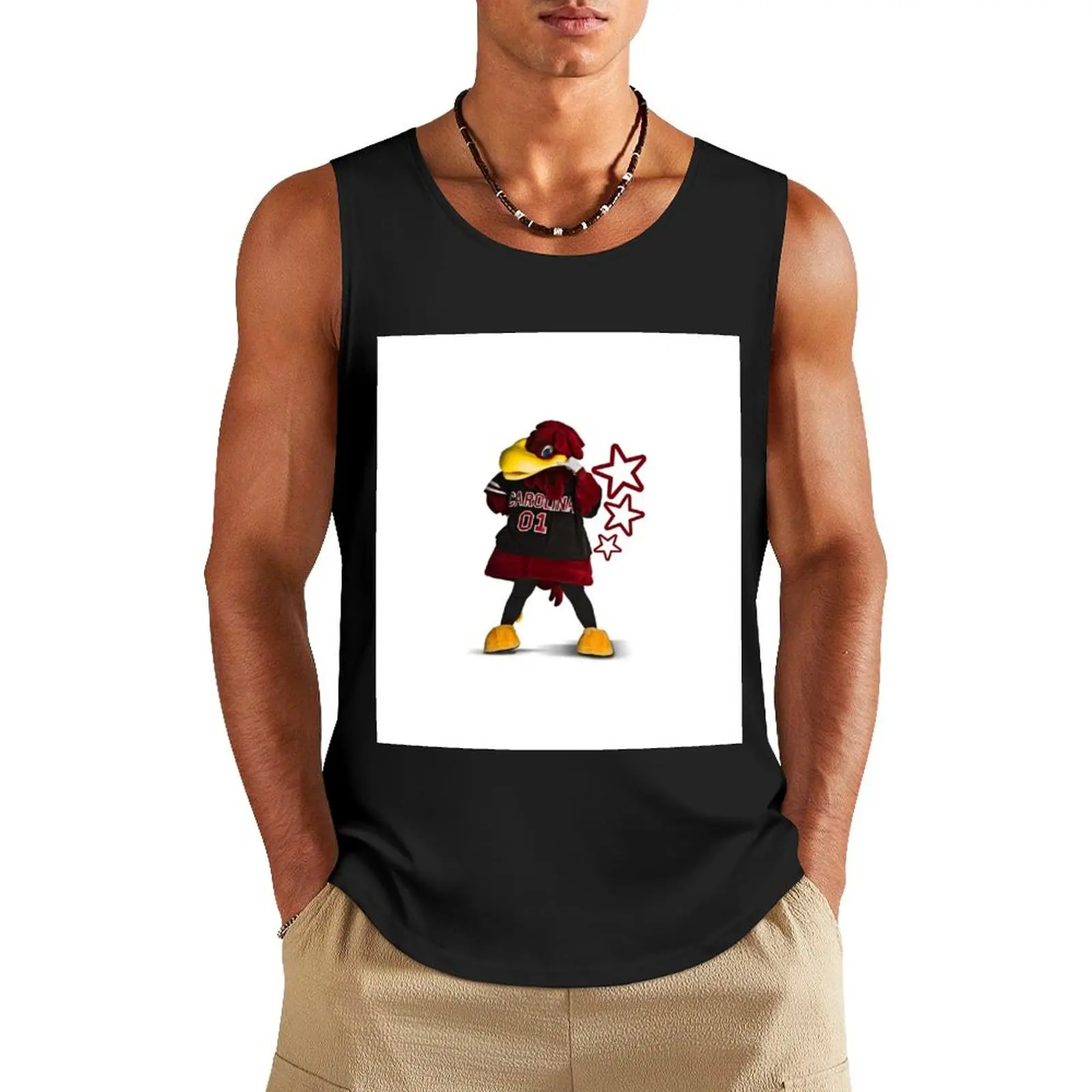 

usc mascot - cocky Tank Top Men's sleeveless t-shirt mens gym clothes