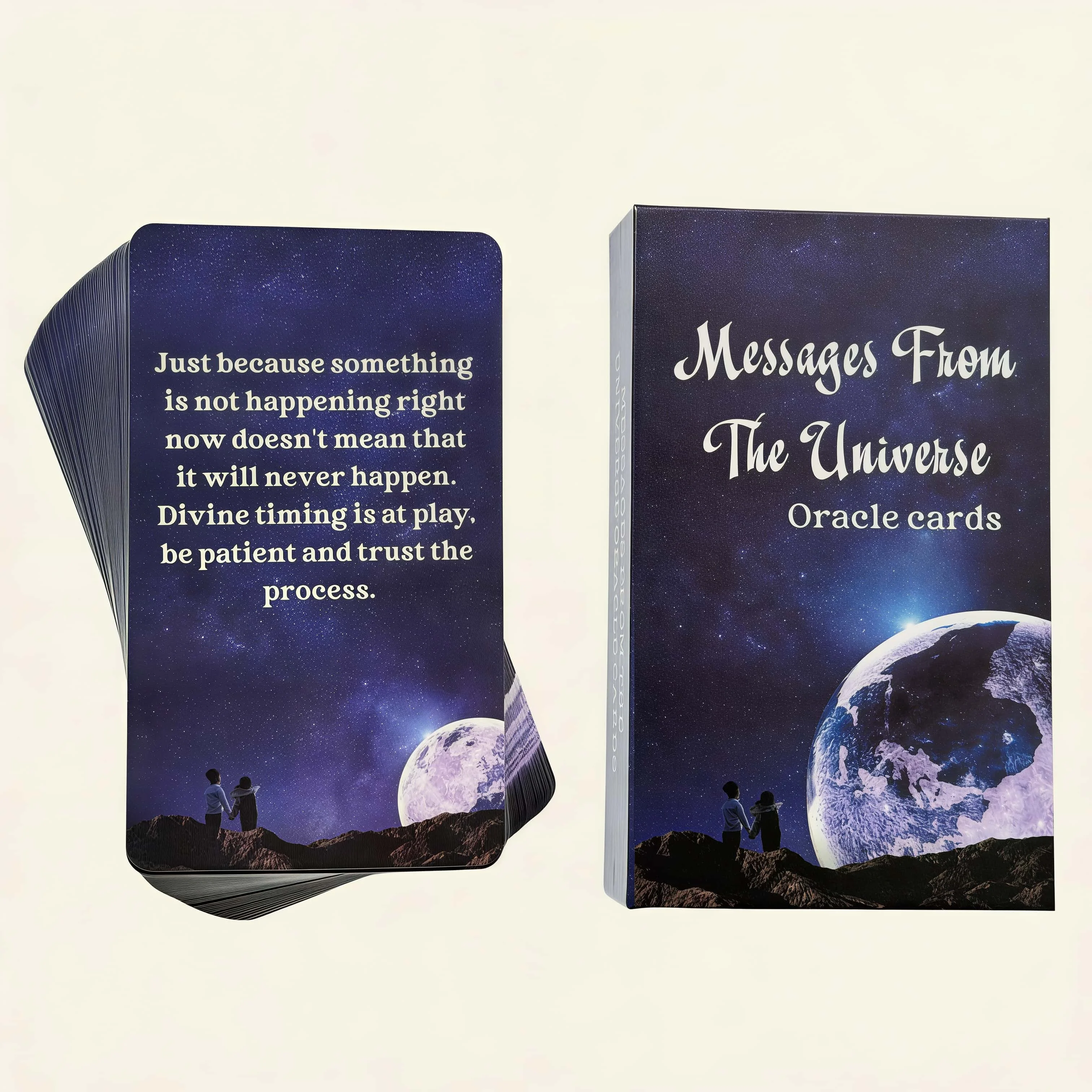 

Карты Oracle Universe Message, серия Таро, 54 карты, духовное наставление и эмоциональное исцеление