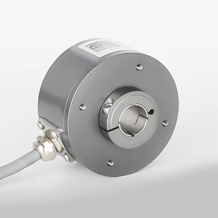 GOOD Incremental Optical Encoder K60-T6C1000Q15 Resolution 1000ppr Shaft Diameter 15mm IP65 Protection Spring Plate Mounting Rep