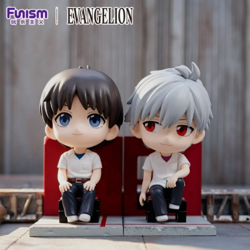 Funism Neon Genesis Evangelion Completion Project Series Vol.2 Official Genuine Blind Box Shinji Ikari Asuka Pvc Anime Figures