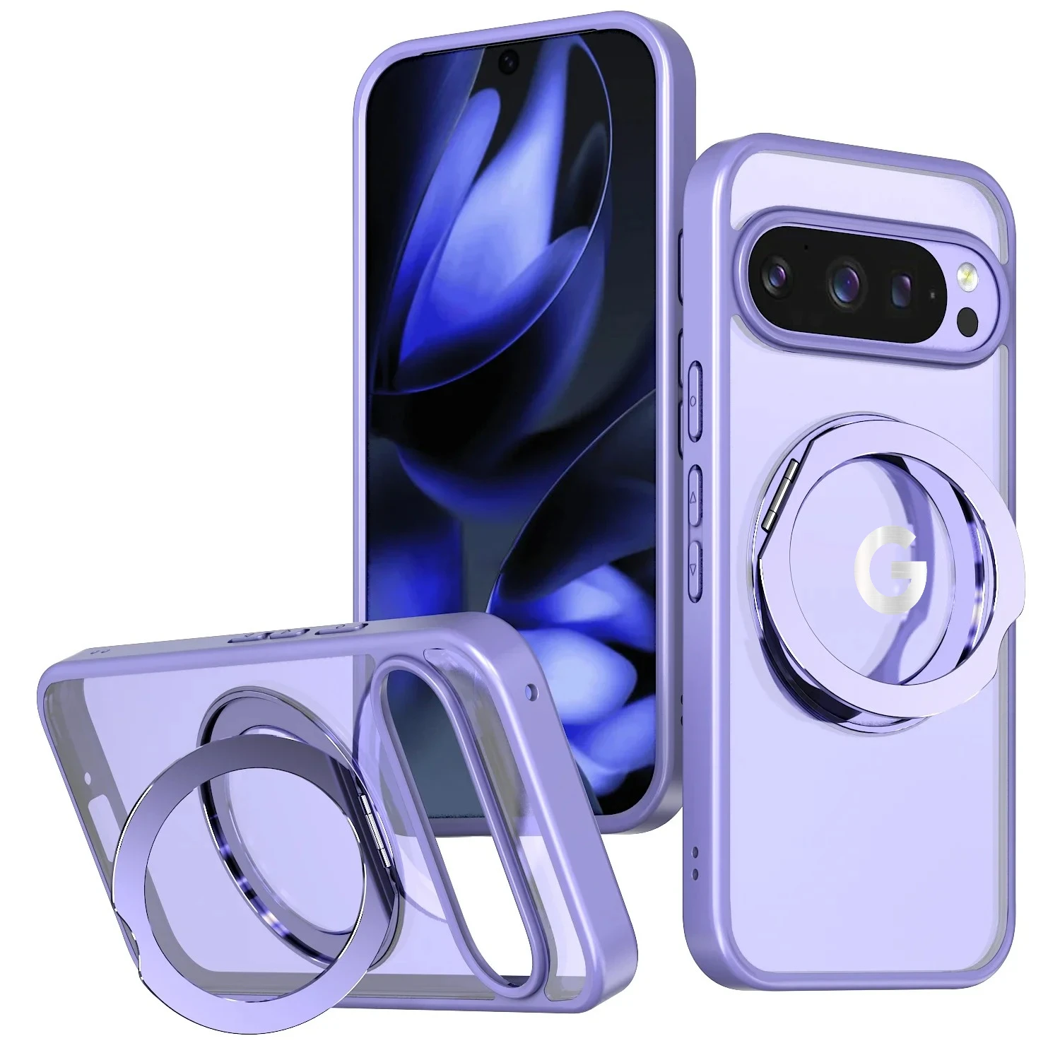 Heavy Armor Design Magnetic 360° Rotable Fold Bracket Case F