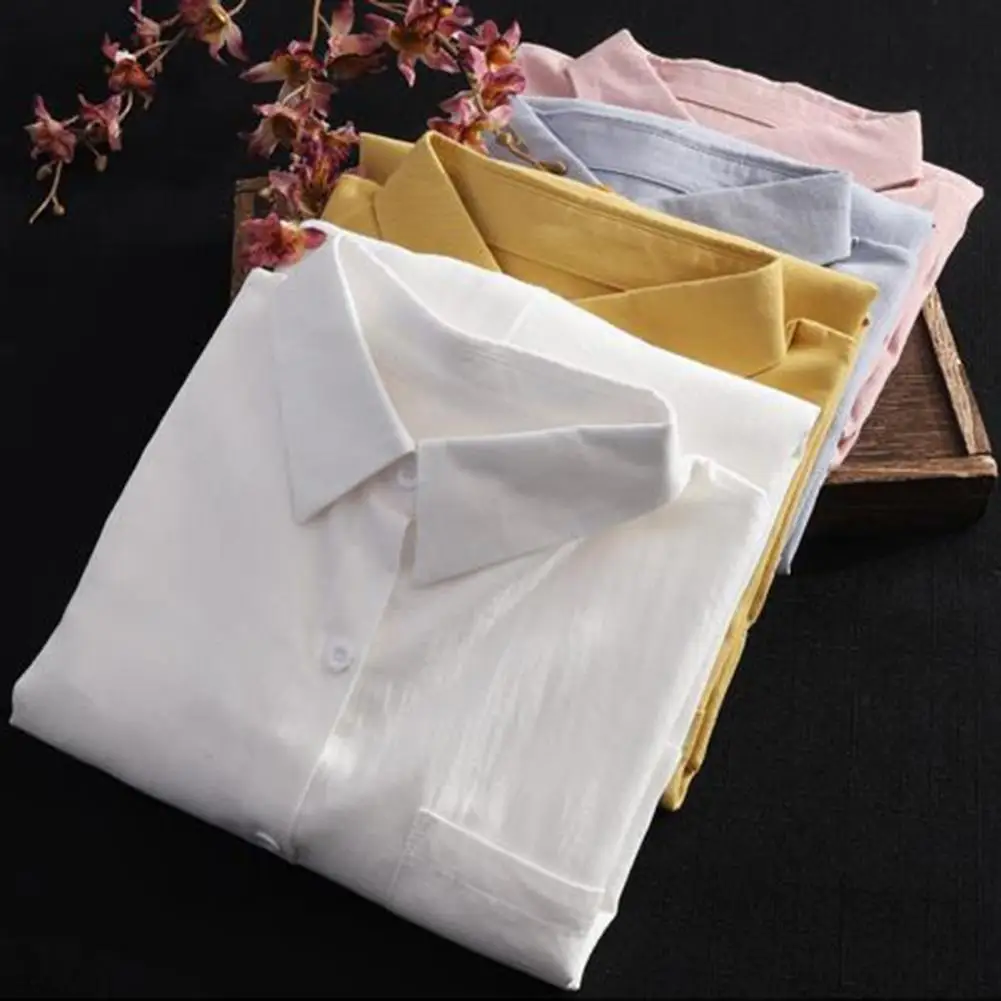 Lady Fall Spring Shirt Coat Women Shirt Long Sleeve Irregular Hem Mid Length Lapel Single-breasted Patch Pocket Cardigan 2025