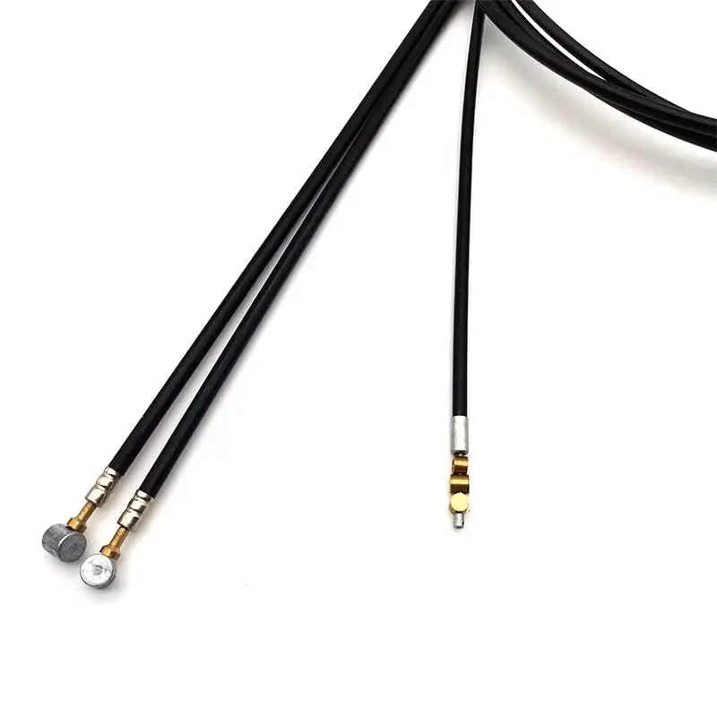 3x Universal Cable Kit Clutch Brake Throttle Wire Set For Motorcycle Restoration